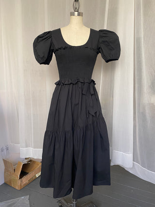 Black Cotton Dress