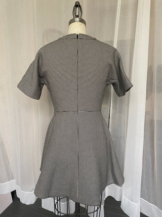 Wool Houndstooth Dress