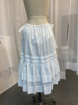 Milk Cotton Skirt
