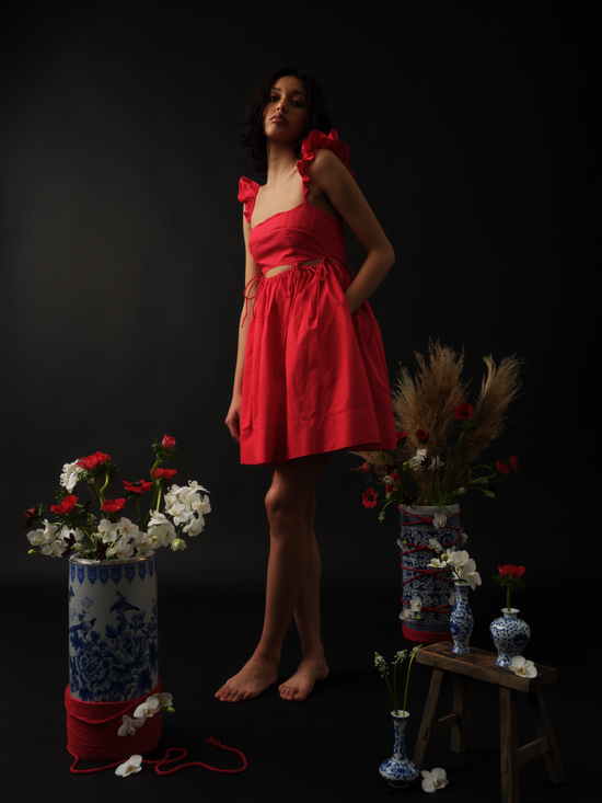 Tamago Dress | Tomato