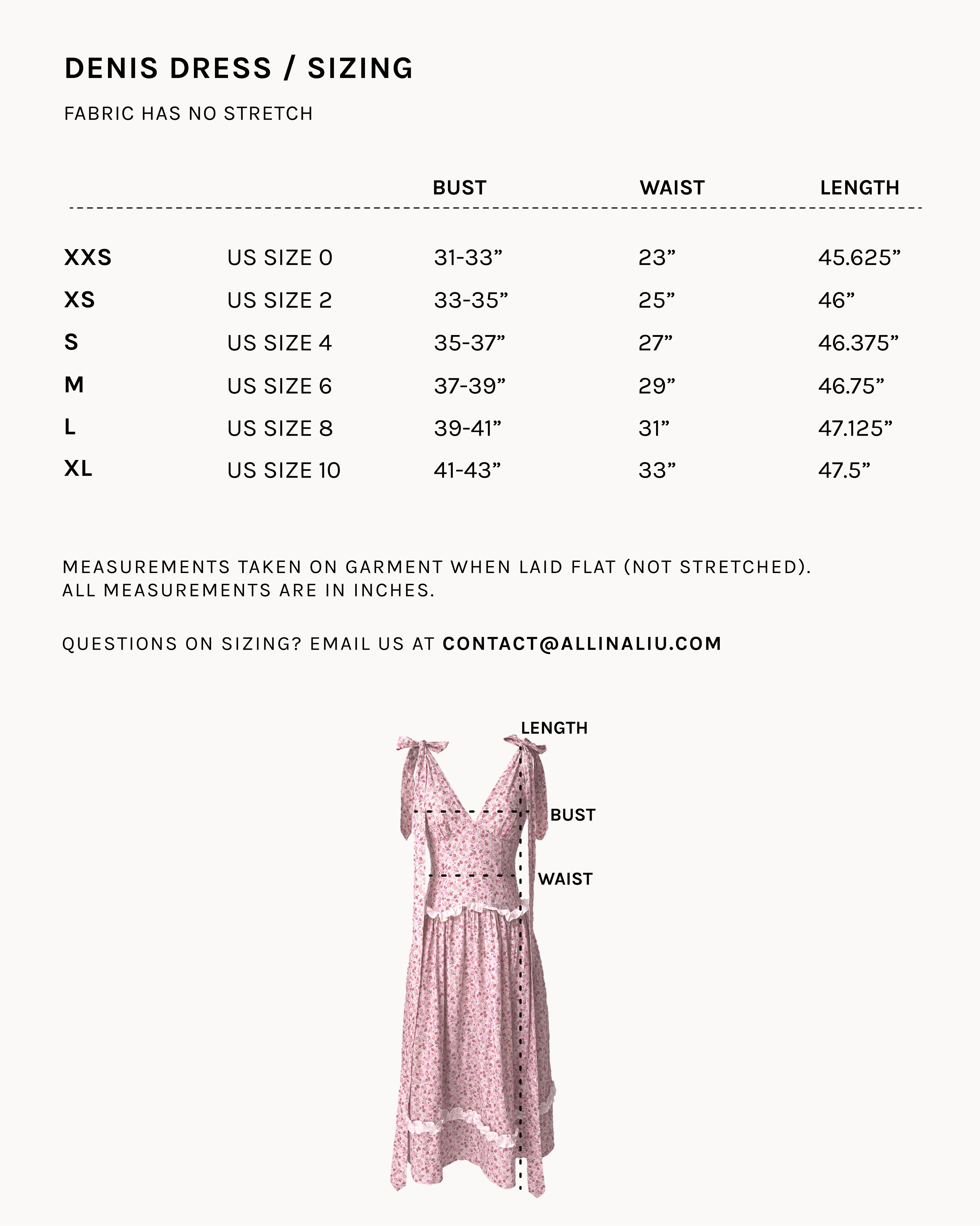 Denis Dress – Allina Liu