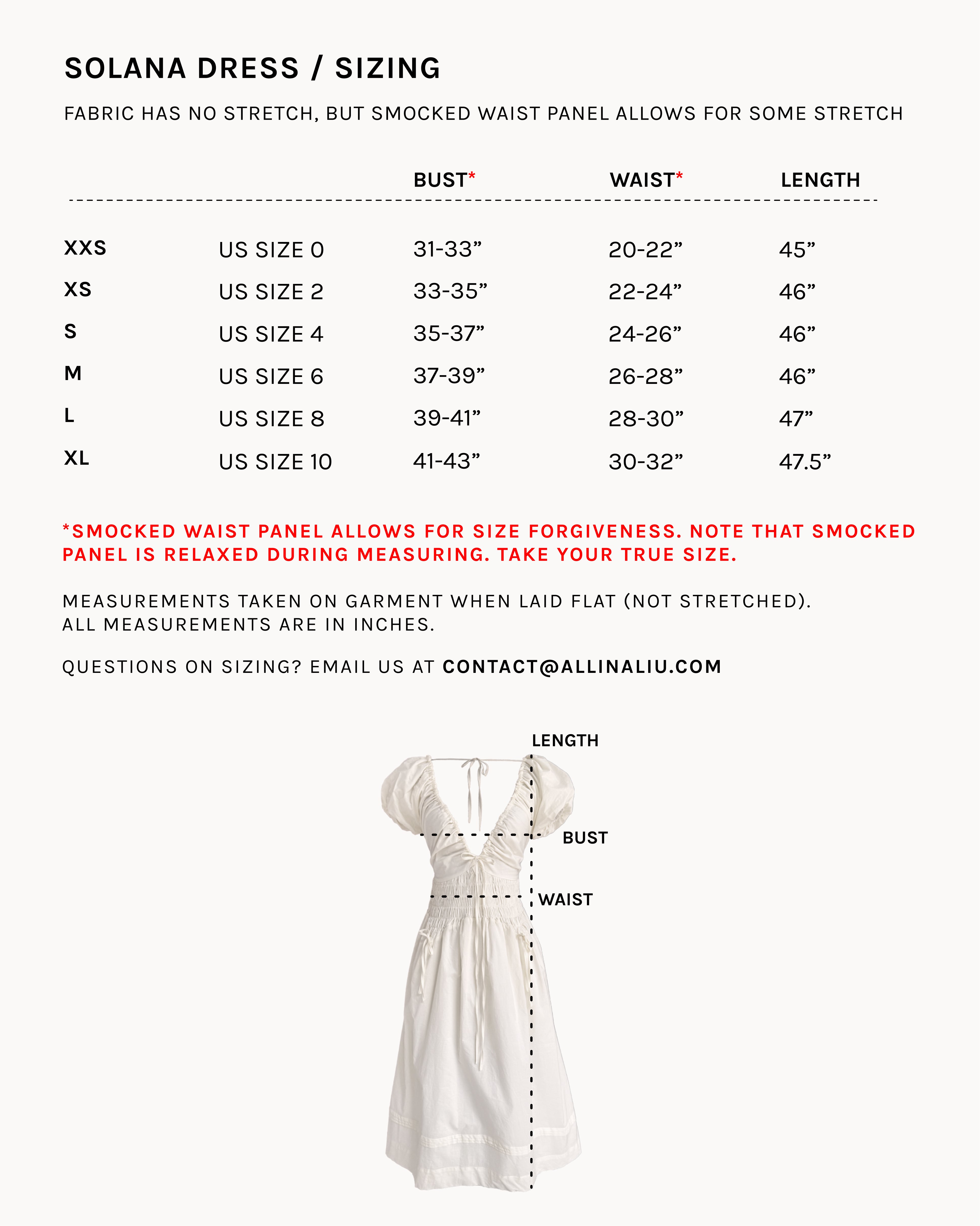 Solana Dress – Allina Liu
