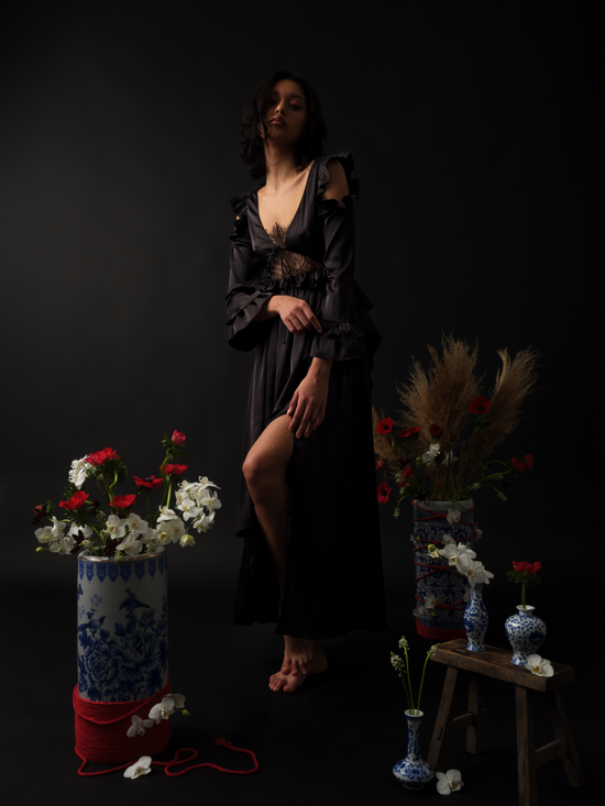 Valkyrie Dress | Onyx