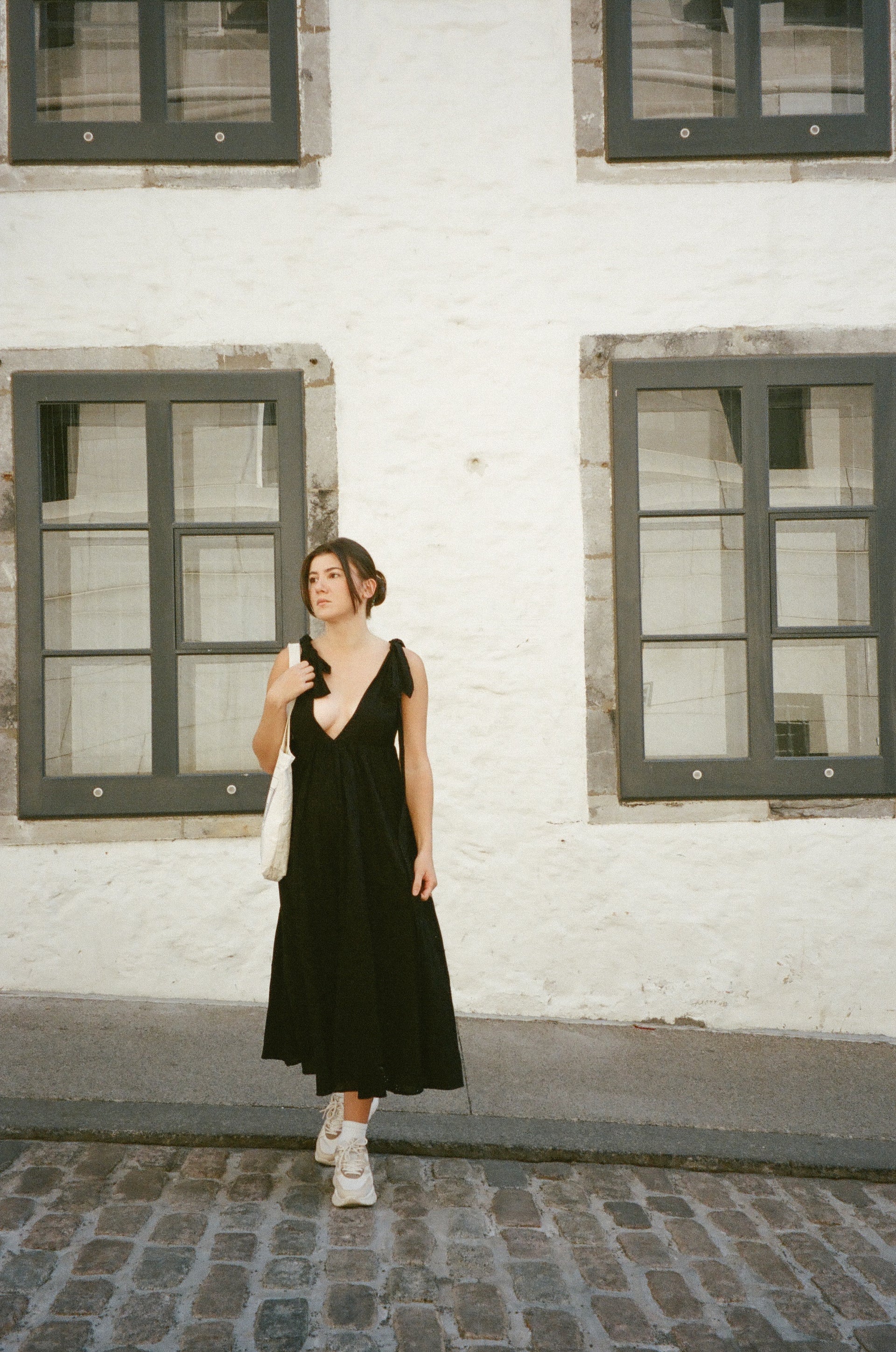 Tyr Dress | Onyx Eyelet
