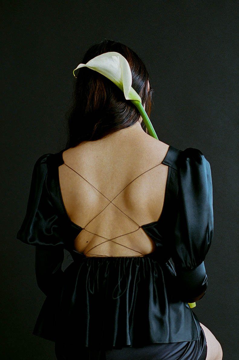 Freya Top | Onyx • RESTOCK PRE-ORDER ALLINA LIU 