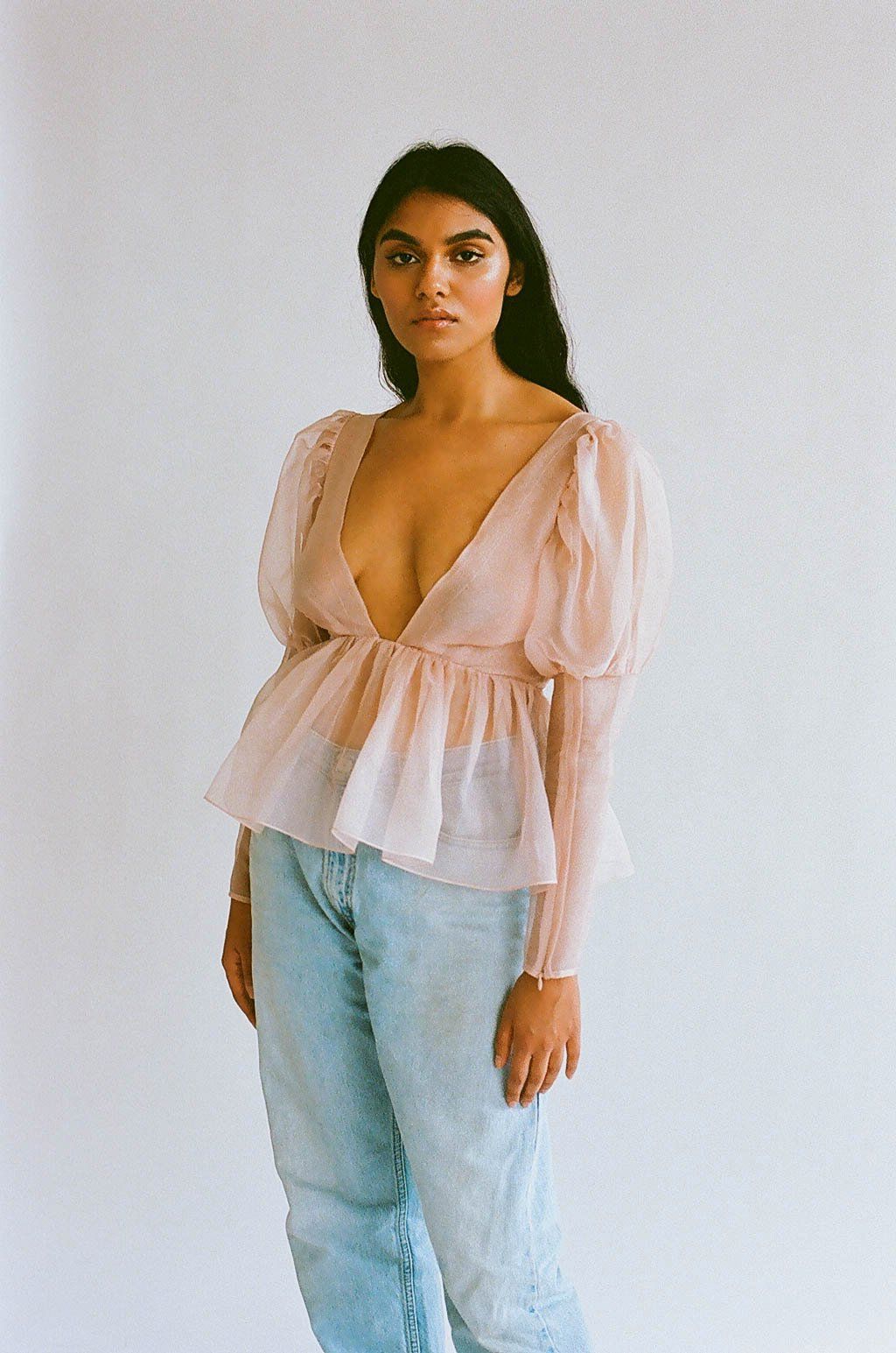 Freya Top | Slipper Pink ALLINA LIU 