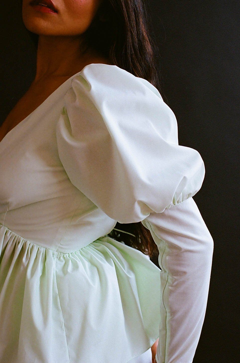 Freya Top | Spearmint ALLINA LIU 