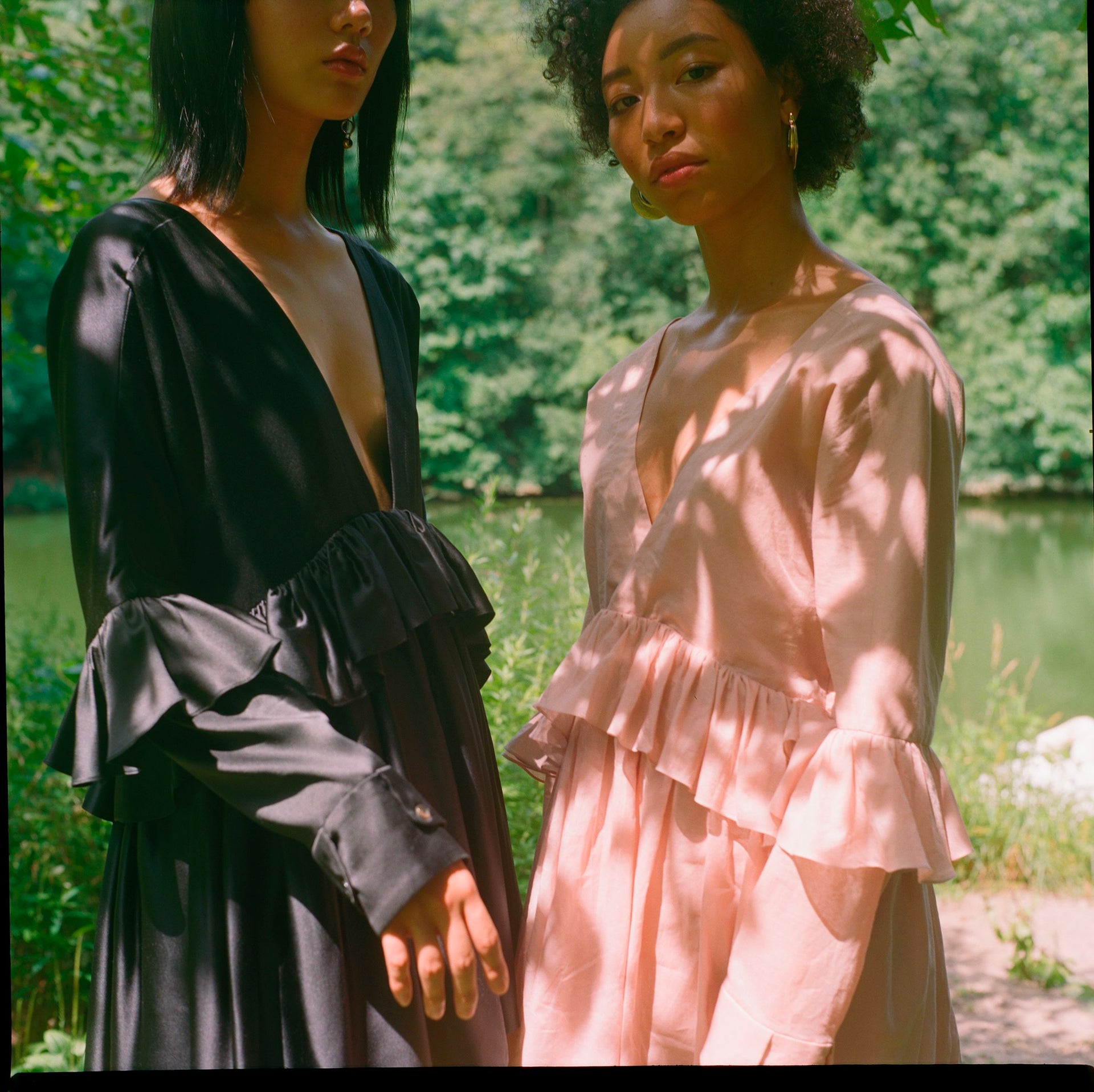 Ophelia Dress | Onyx ALLINA LIU 