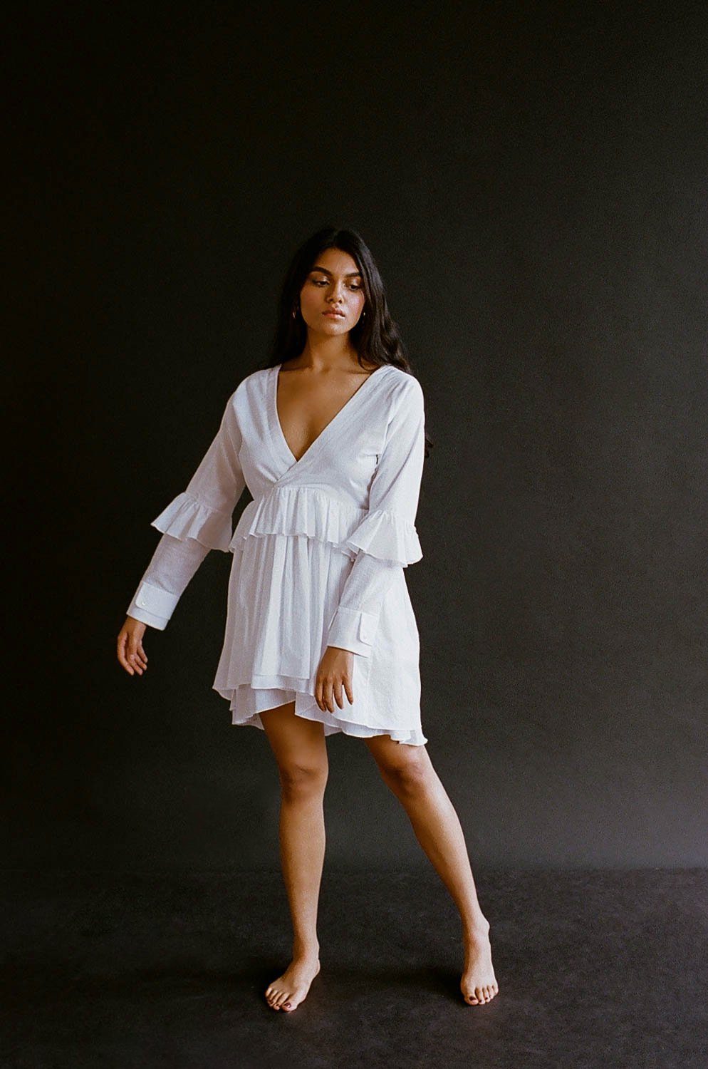 Rhea Dress | Milk featured product ALLINA LIU 
